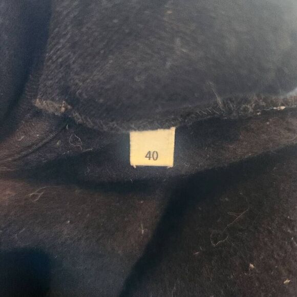 Sandro Paris Love Jacket Mens Large 40 Varsity Bomber Hoodie - Picture 8 of 8